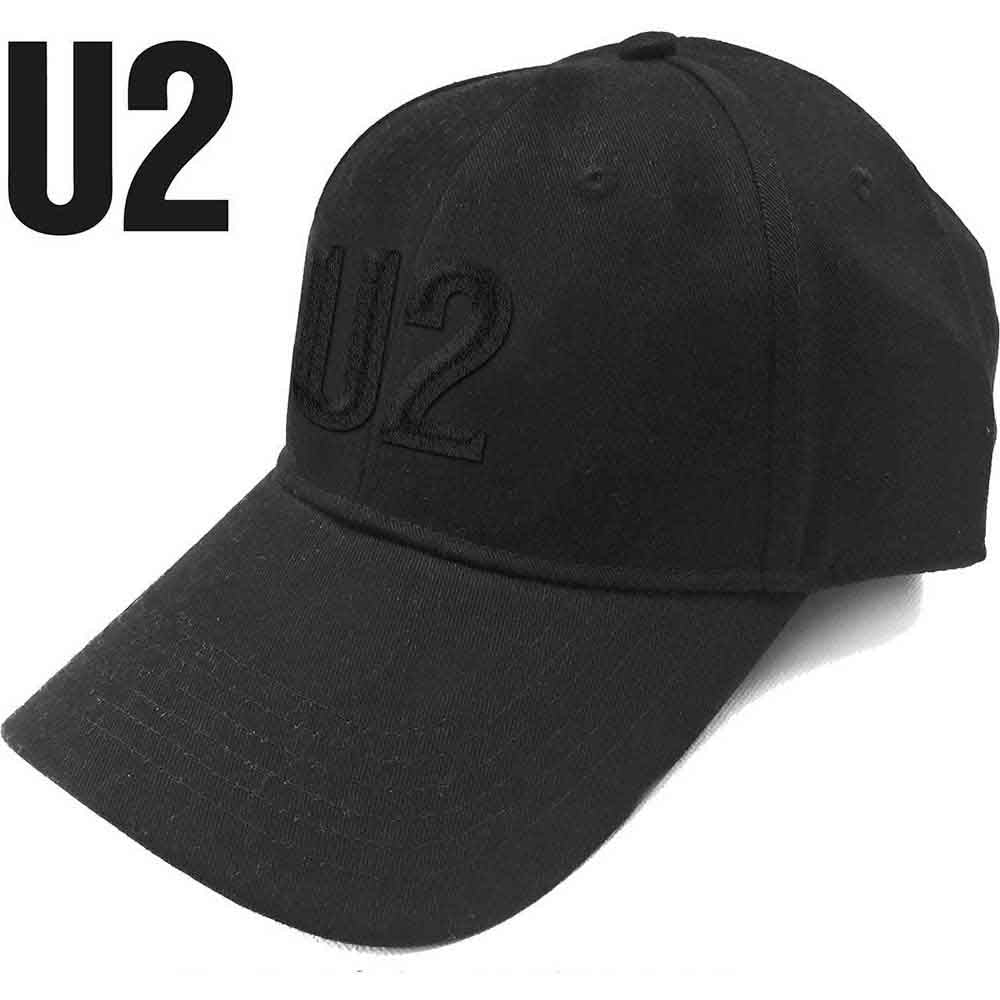 U2 Logo Hat Black