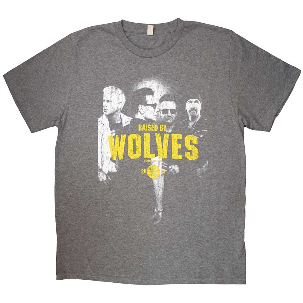 U2 Raised by Wolves Mens T Shirt