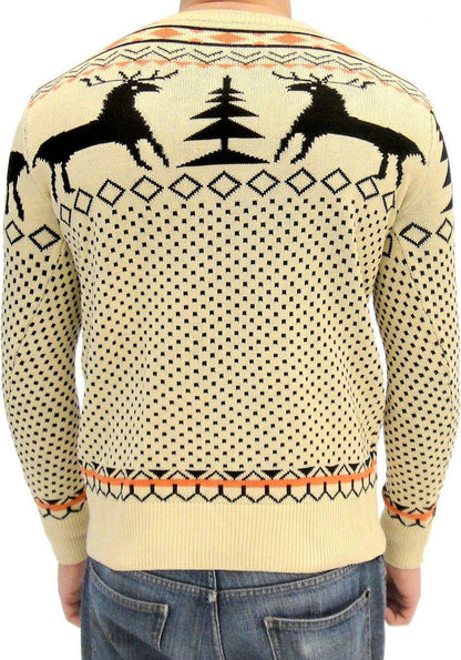 Ugly Christmas Sweater with Reindeer Sweatshirt