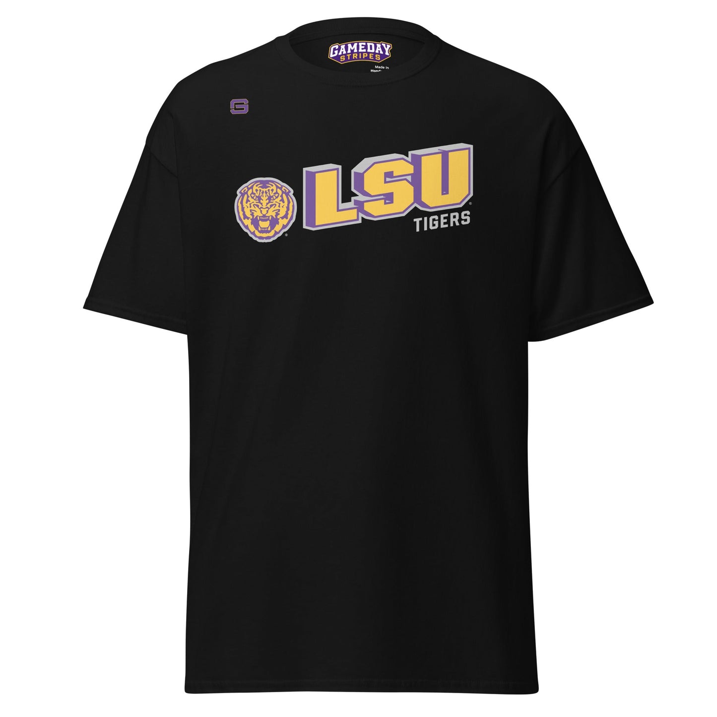 LSU Tigers Block Mens T Shirt