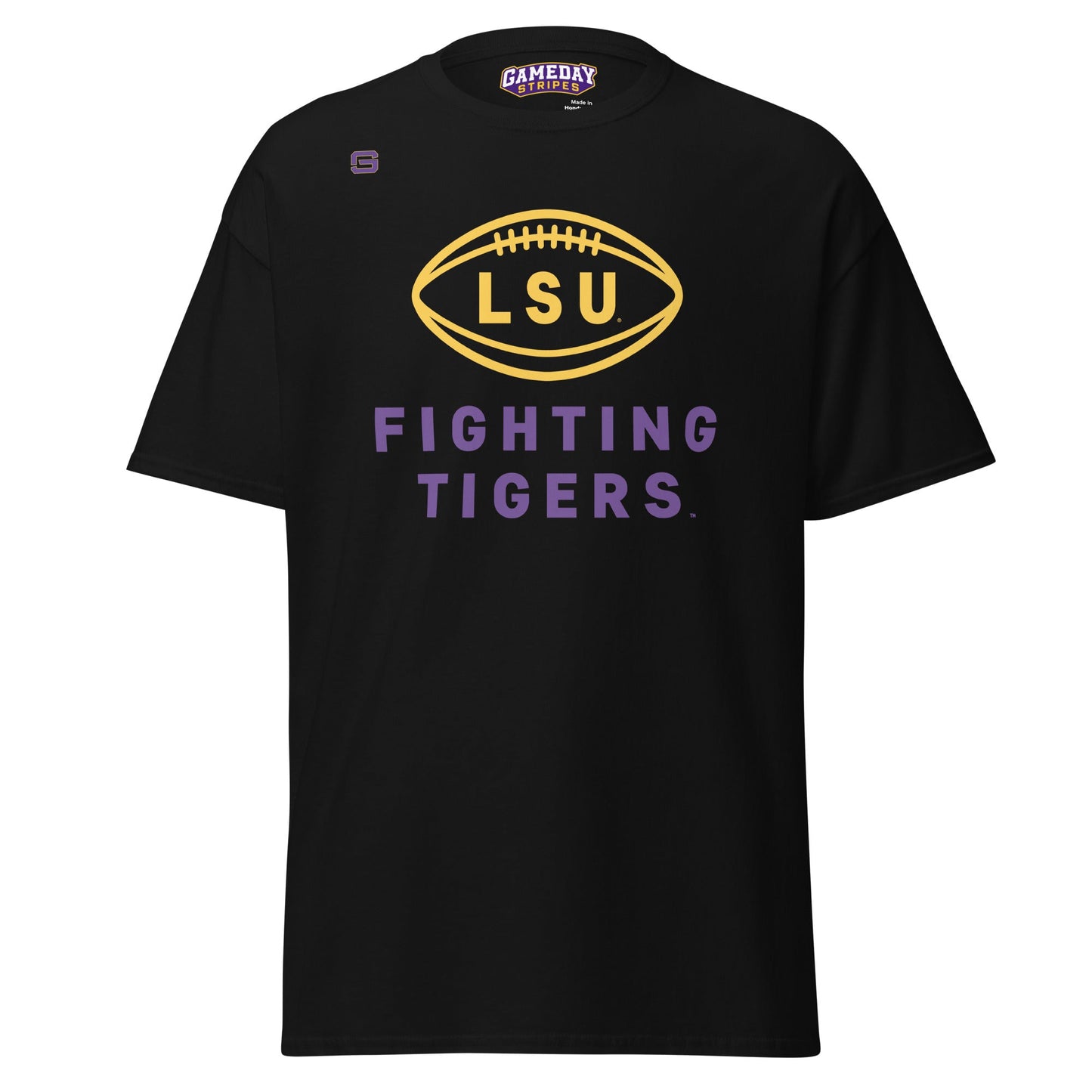 LSU Football Fighting Tigers Mens T Shirt