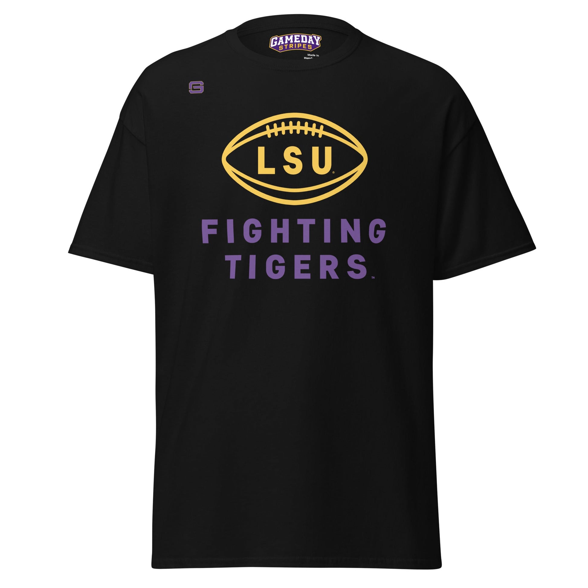 LSU Football Fighting Tigers Mens T Shirt