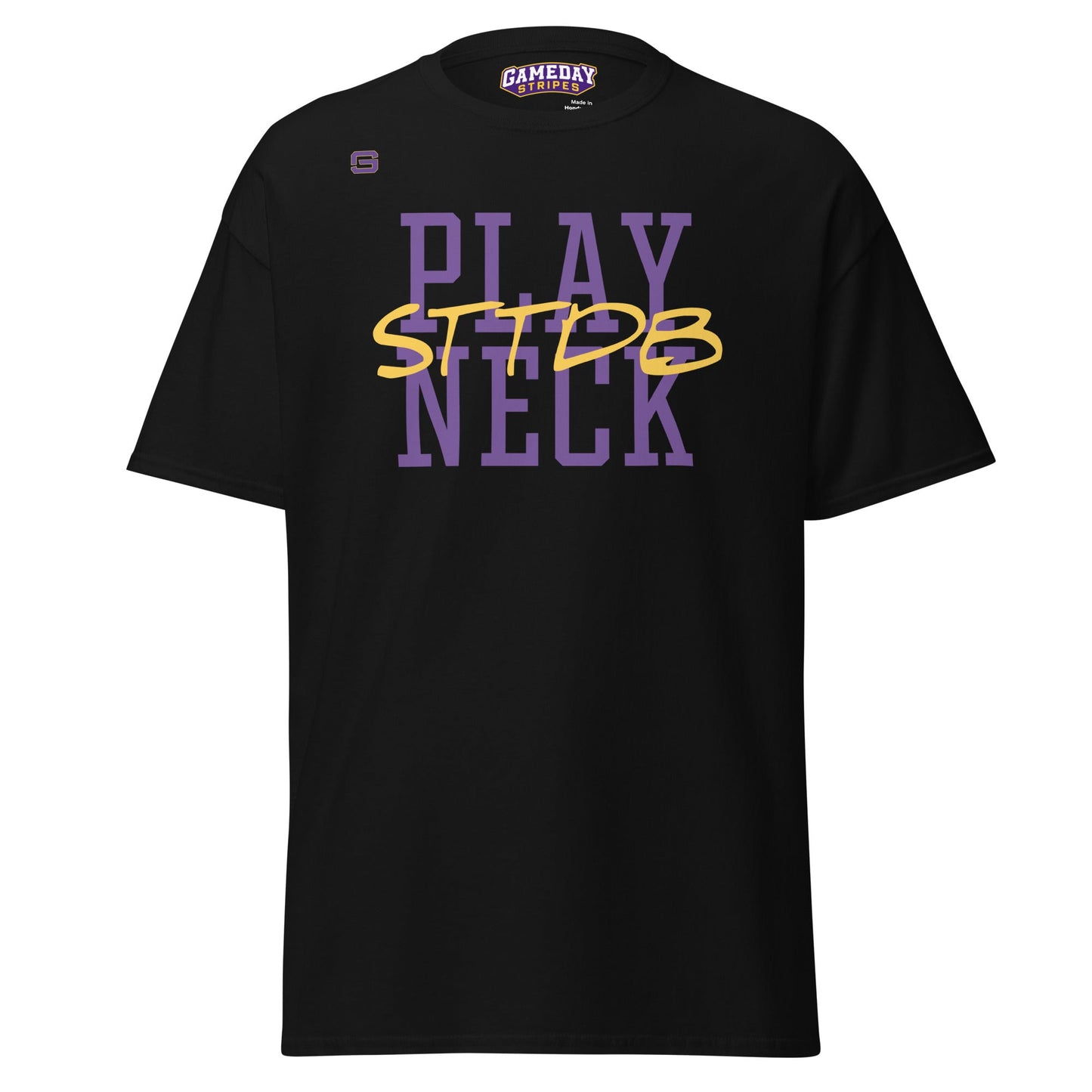 Play Neck Mens T Shirt