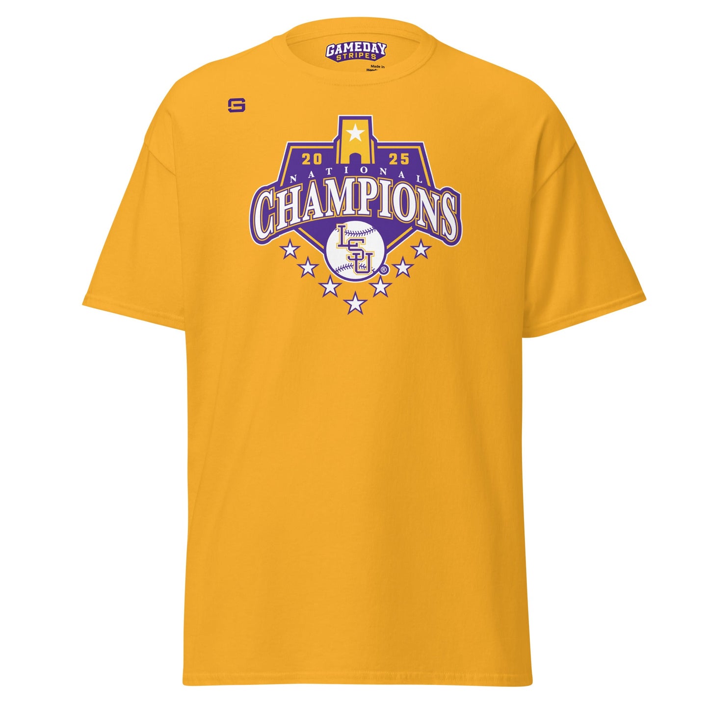 LSU Baseball National Champions Logo Mens T Shirt