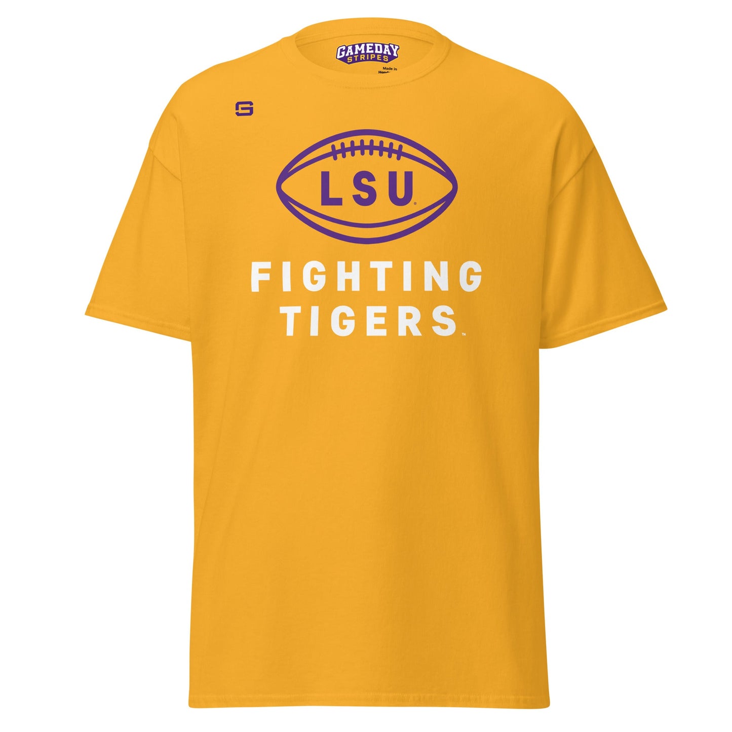 LSU Football Fighting Tigers Mens T Shirt