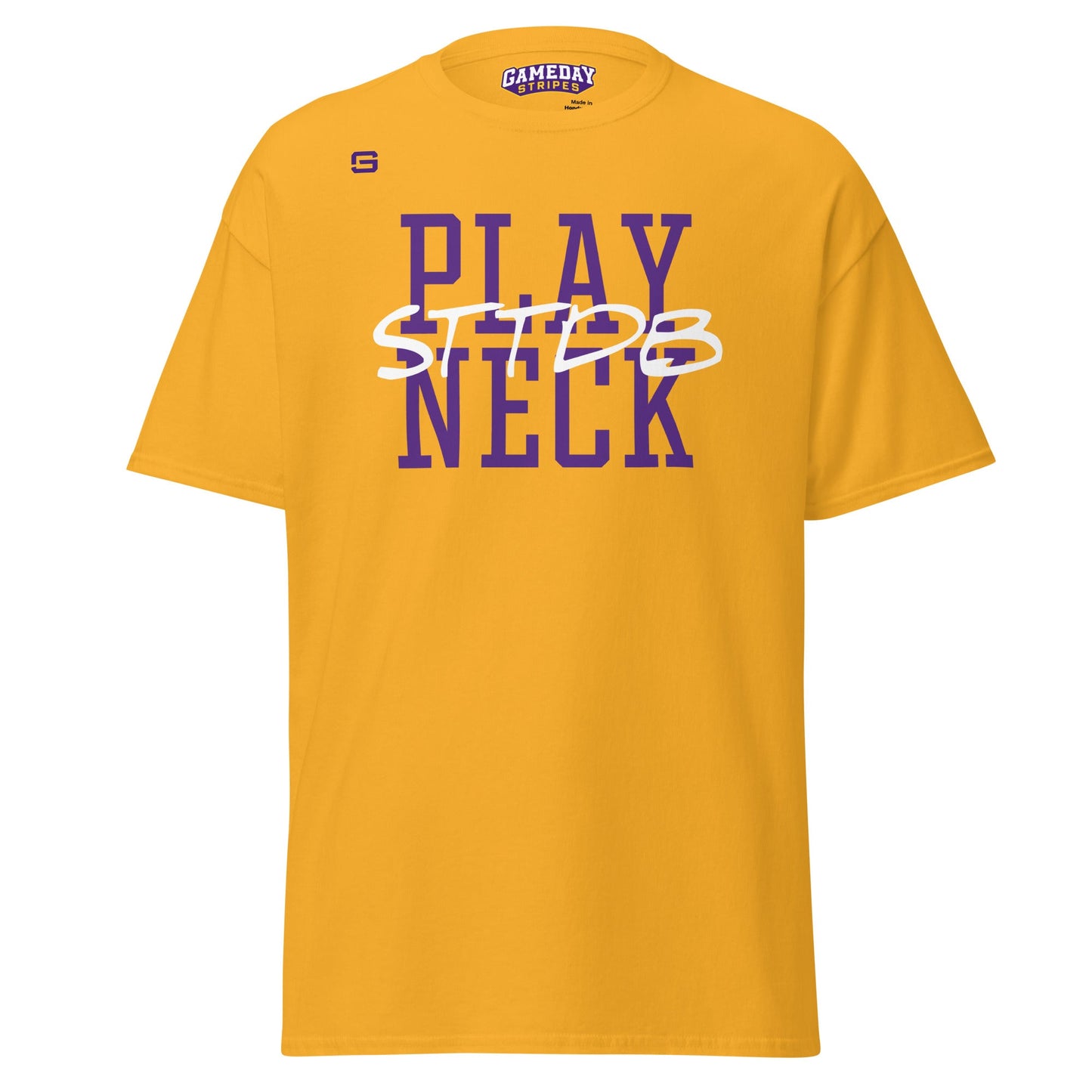 Play Neck Mens T Shirt
