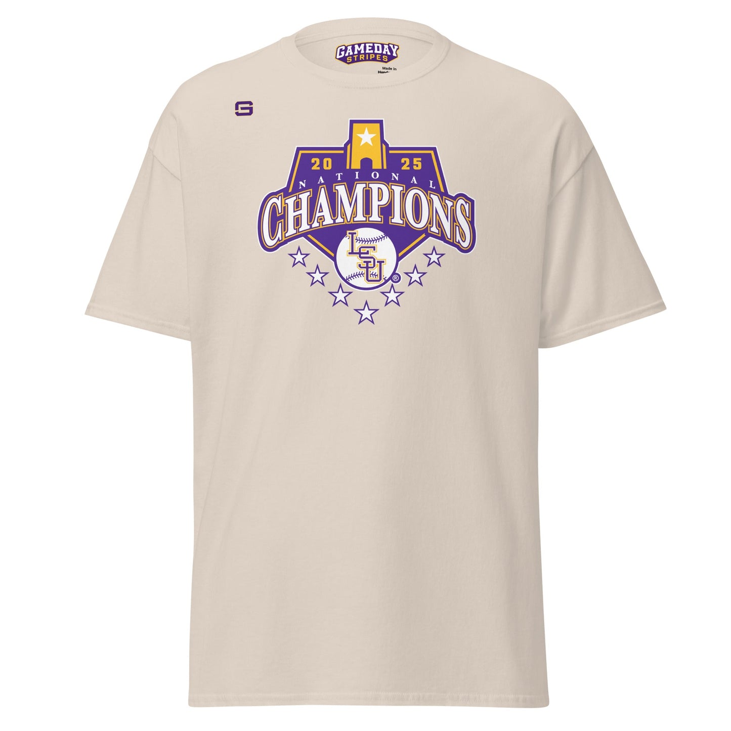 LSU Baseball National Champions Logo Mens T Shirt