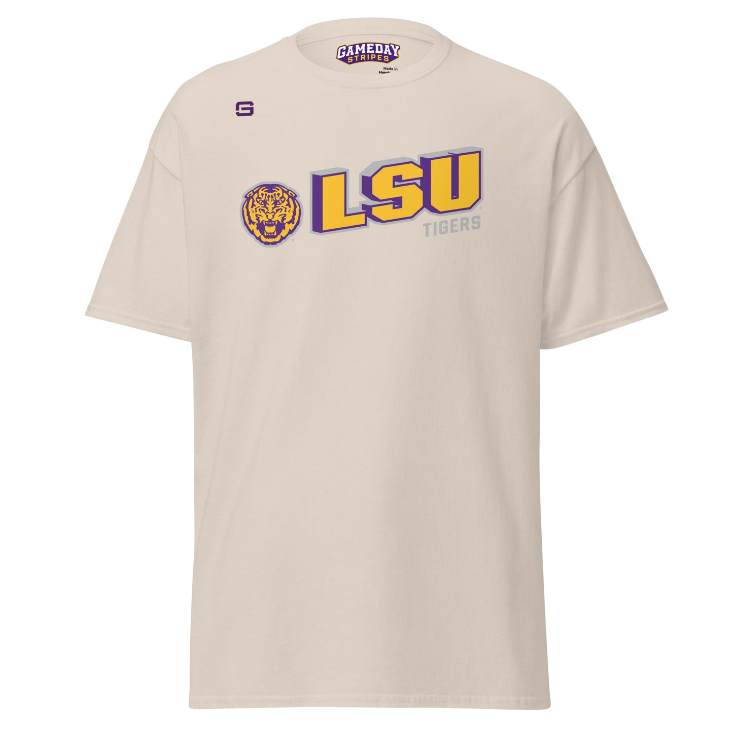 LSU Tigers Block Mens T Shirt