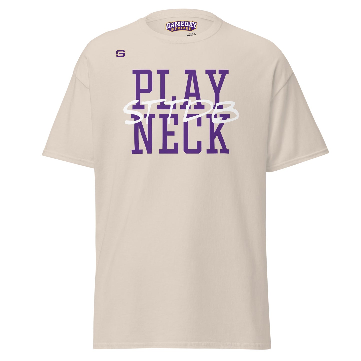 Play Neck Mens T Shirt