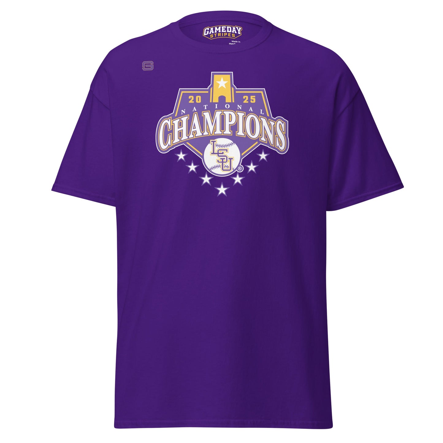LSU Baseball National Champions Logo Mens T Shirt