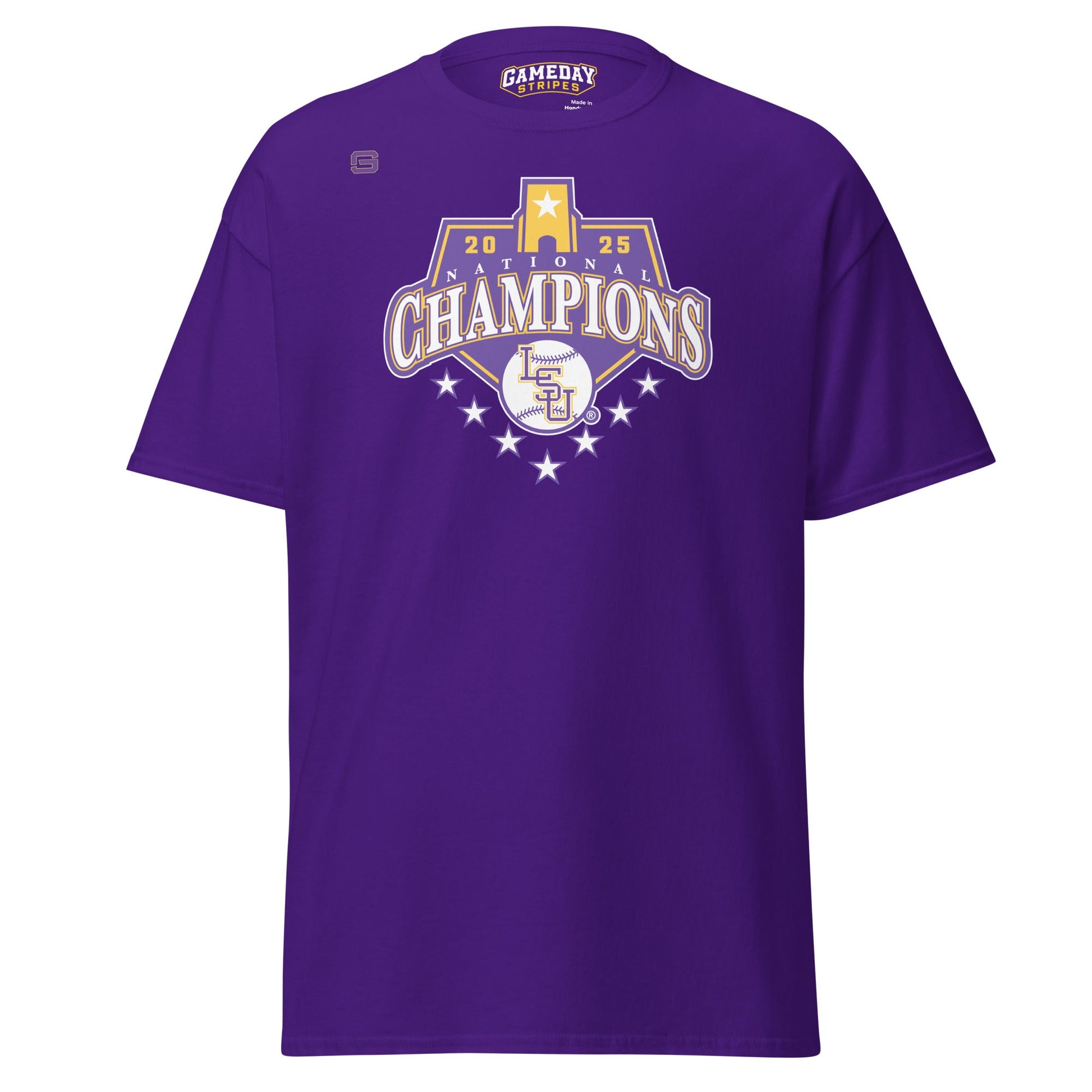 LSU Baseball National Champions Logo Mens T Shirt