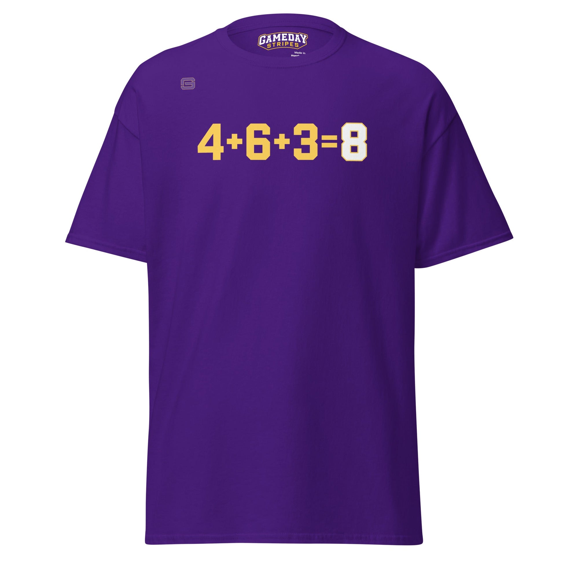 National Champions 4+6+3=8 Mens T Shirt
