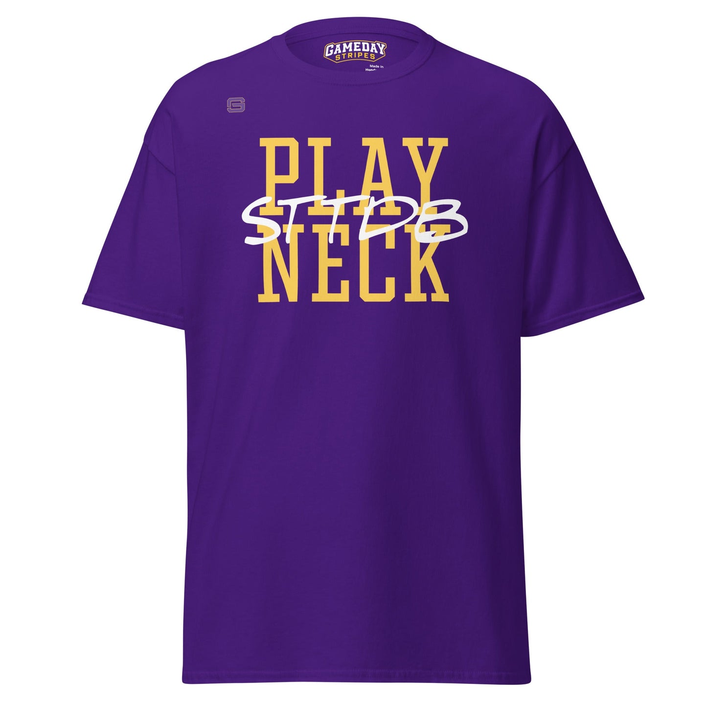Play Neck Mens T Shirt