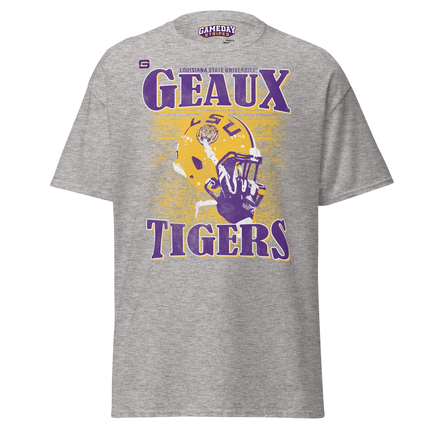 LSU Football Vintage Mens T Shirt