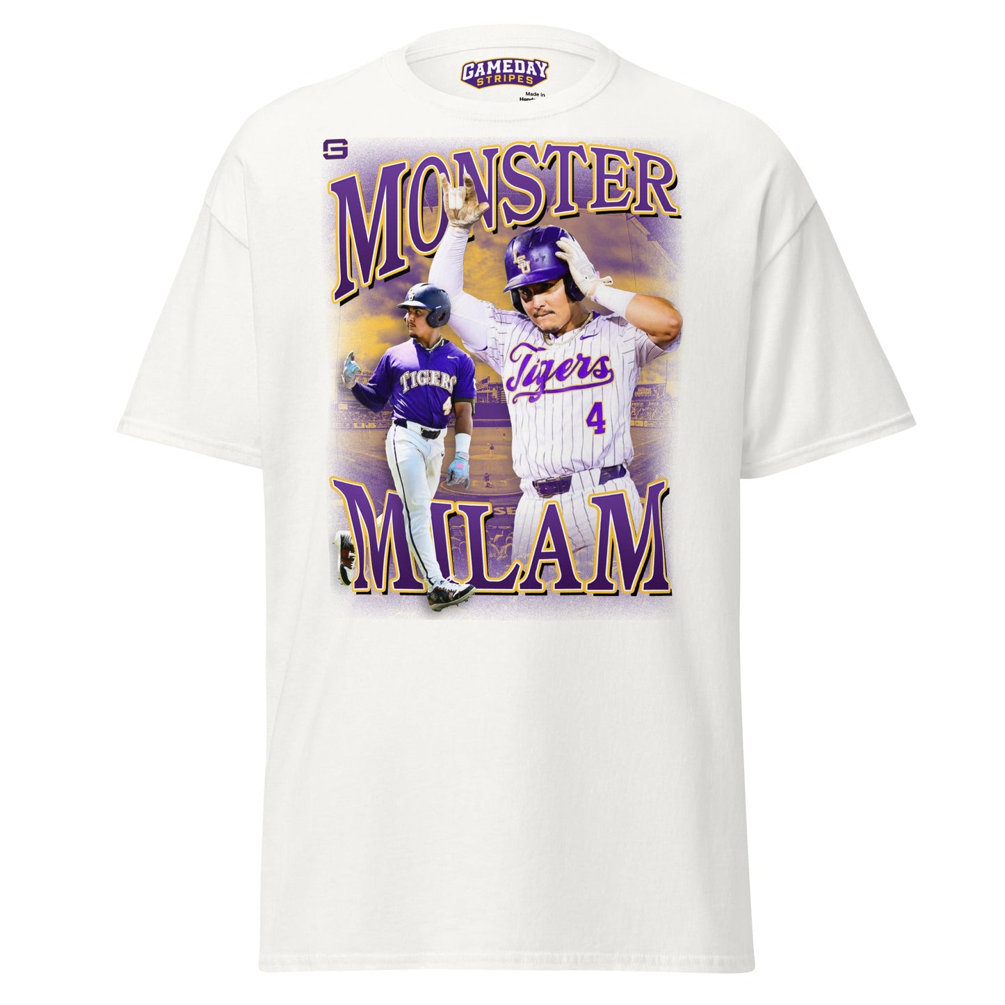 LSU Baseball Monster Milam Graphic T-Shirt