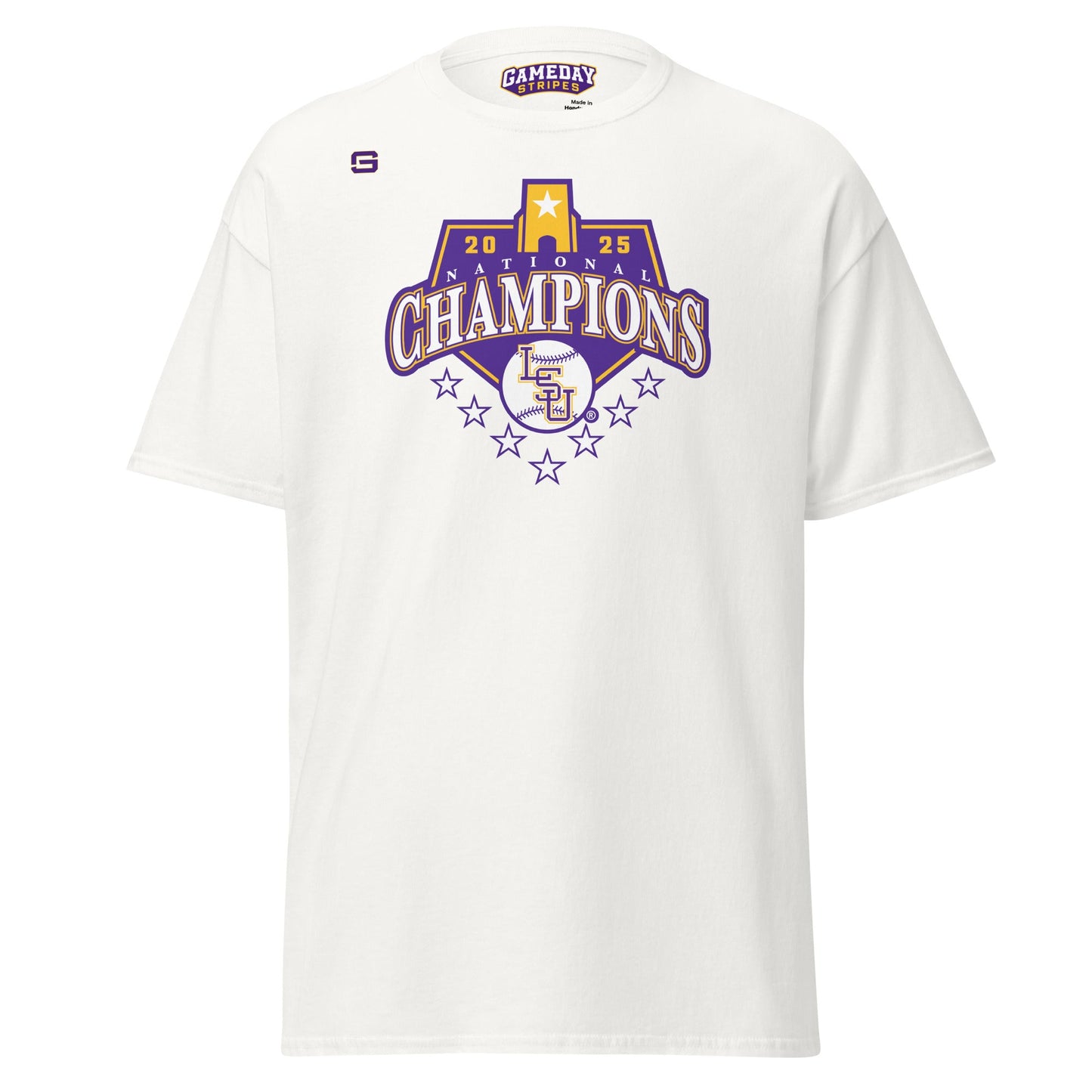 LSU Baseball National Champions Logo Mens T Shirt