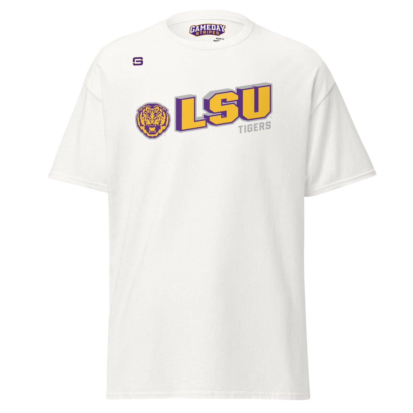 LSU Tigers Block Mens T Shirt