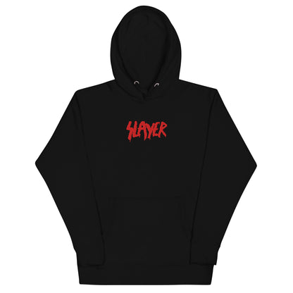 Slayer - Red Drip HD Embroidered Hoodie