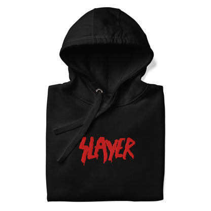 Slayer - Red Drip HD Embroidered Hoodie