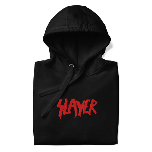 Slayer - Red Drip HD Embroidered Hoodie