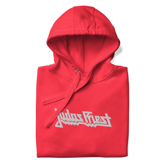 Judas Priest - Breaking the Law HD Embroidered Hoodie