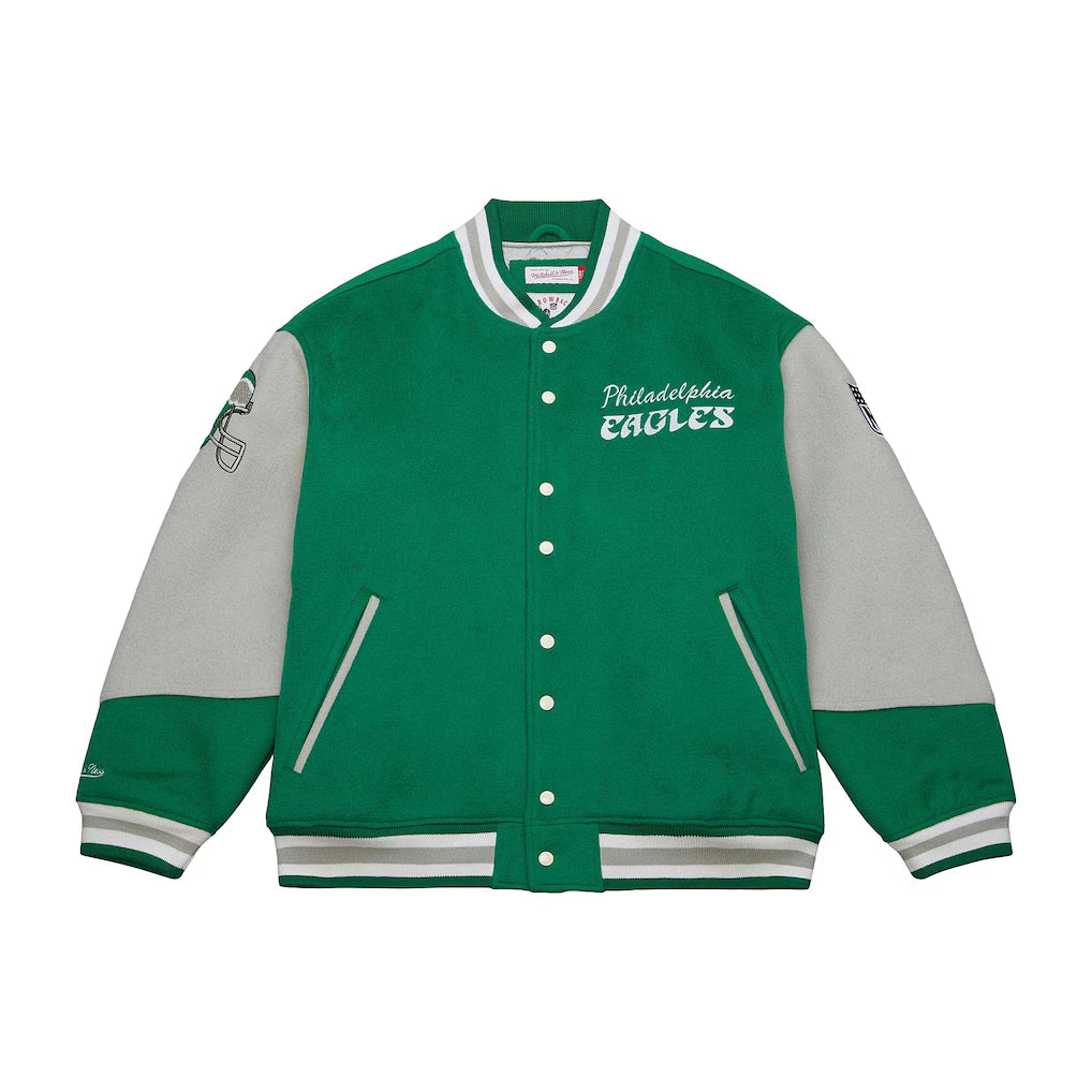 Philadelphia Eagles - NFL Team History Varsity Jacket