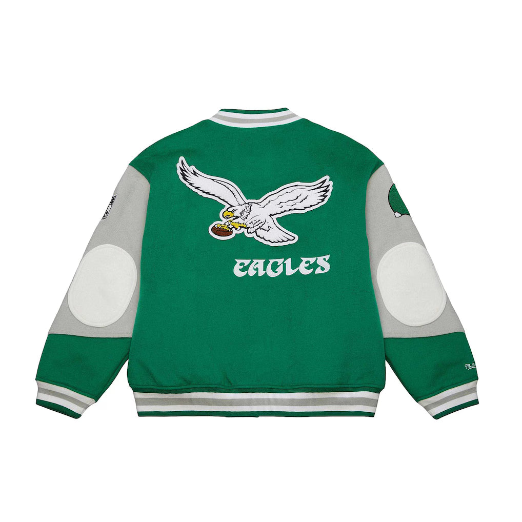 Philadelphia Eagles - NFL Team History Varsity Jacket
