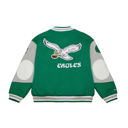 Philadelphia Eagles - NFL Team History Varsity Jacket