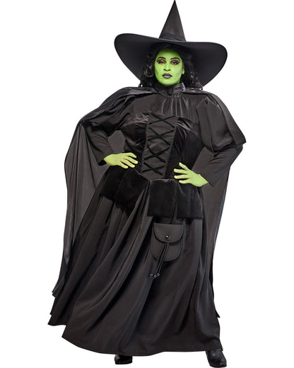 Wicked Witch Wizard Of Oz Adult Costume Plus Size Dress Officially Licensed