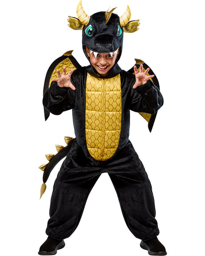 Black Dragon Zipsters Child Costume