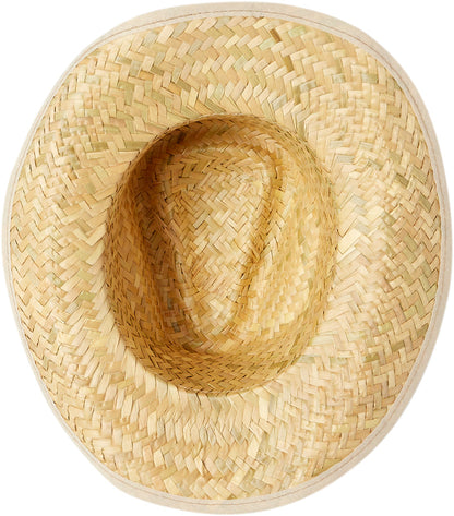 Straw Harvest Cowboy Farm Hand Costume Hat