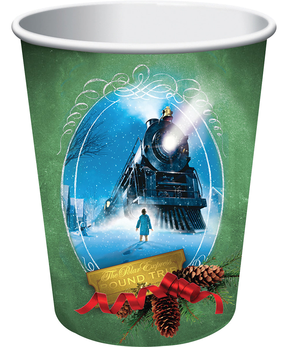 The Polar Express Party Cups Christmas Decorations 8 Count