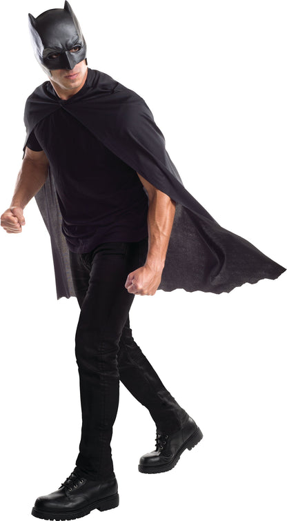 DC Comics Dawn of Justice Batman Cape and Mask Costume Kit