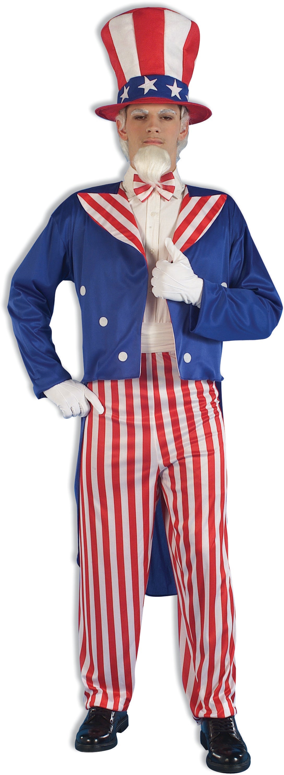Uncle Sam Deluxe Patriotic July 4th Adult Costume
