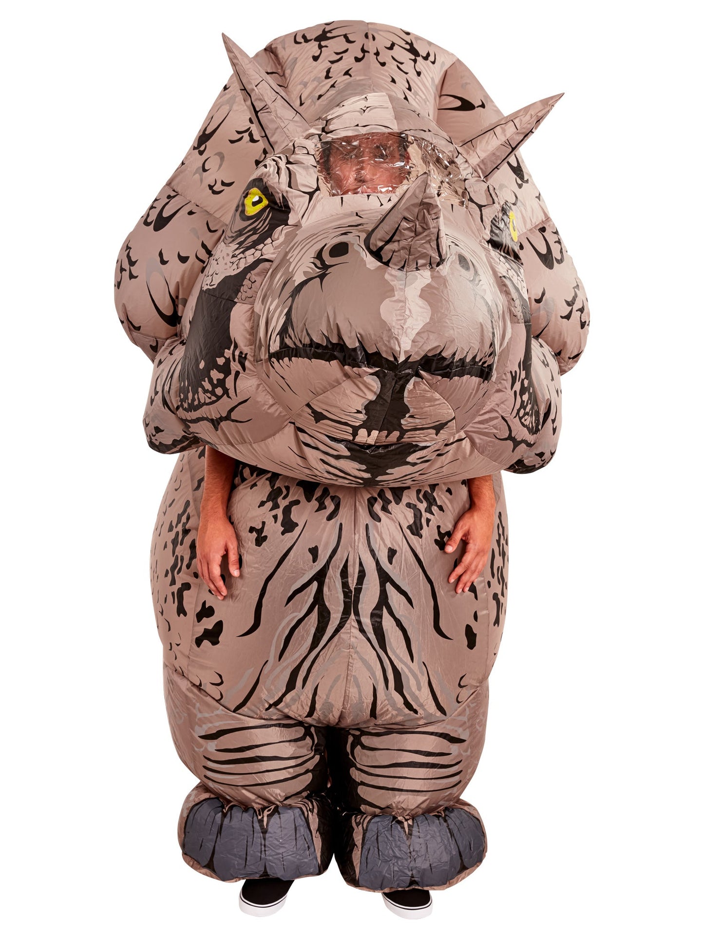 Triceratops Dinosaur Costume Adult Inflatable