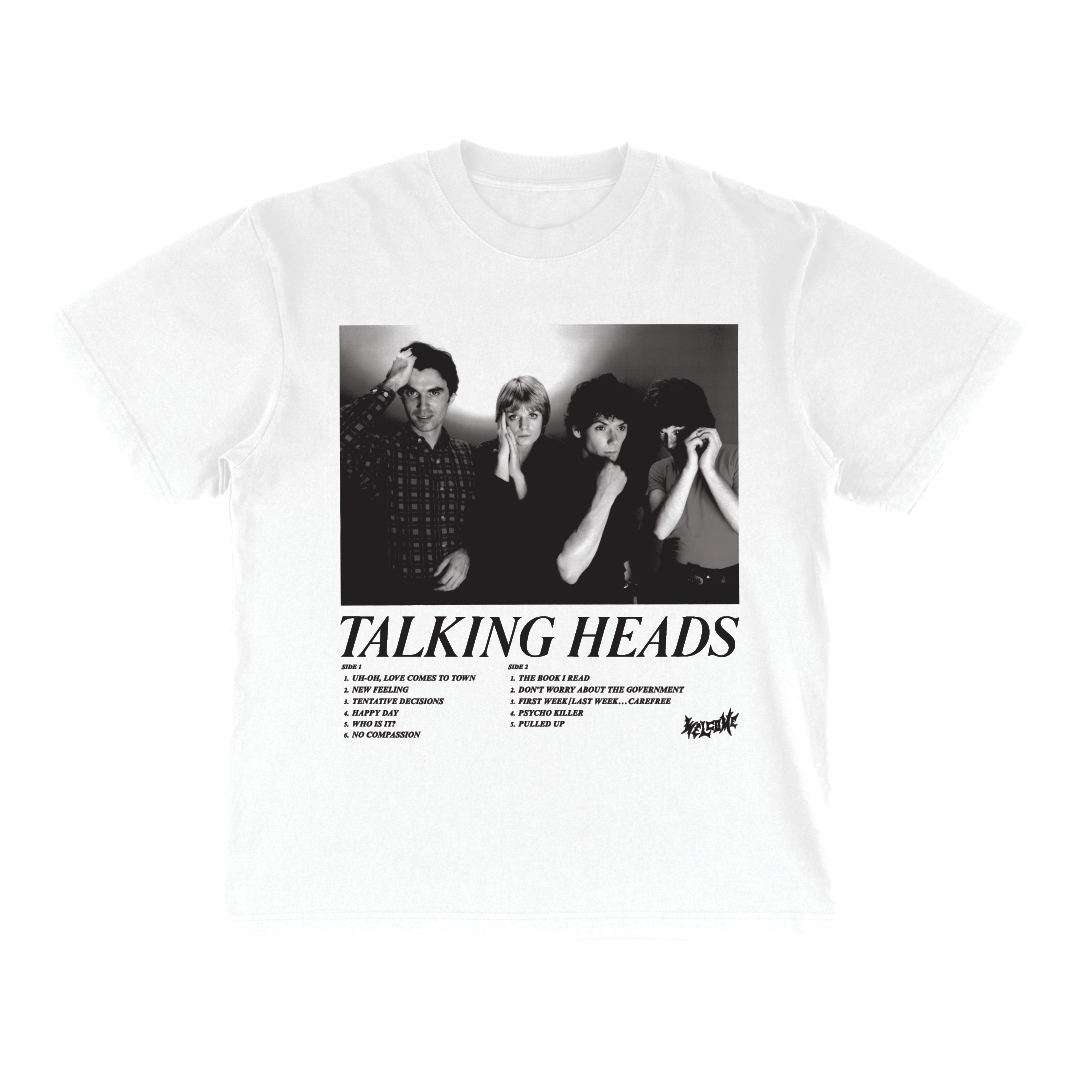 Welcome x Talking Heads Track List Mens T Shirt