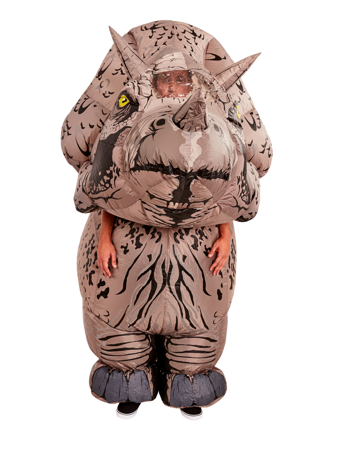 Triceratops Dinosaur Costume Adult Inflatable
