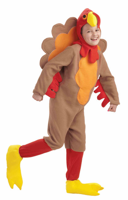 Turkey Thanksgiving Child Costume Size Small 4-6