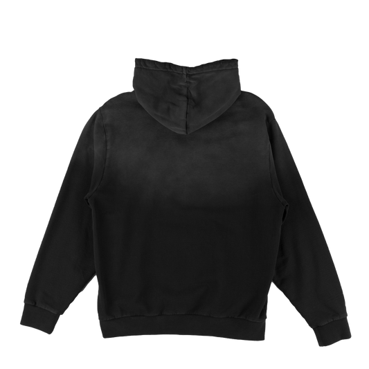 WELCOME X BATMAN BAT LOGO SUN-FADE HOODED SWEATSHIRT