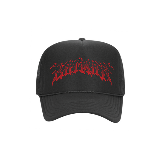 Welcome X Batman Trucker Hat Black
