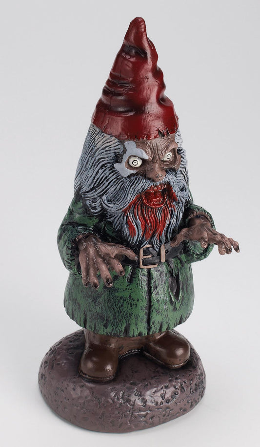 16" Ghoulish Garden Zombie Gnome Creepy Lawn Yard D??cor