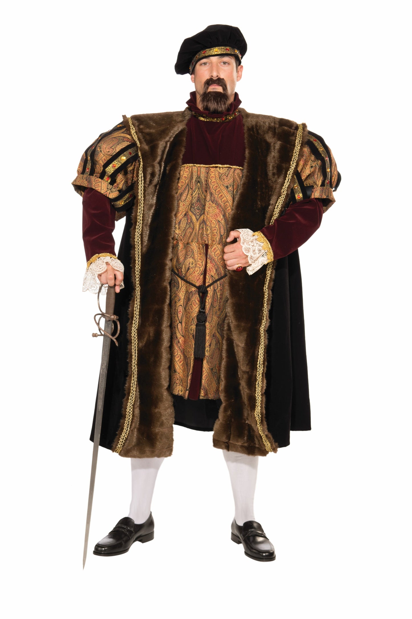 King Henry The VIII Deluxe Designer Collection Men's Costume Large