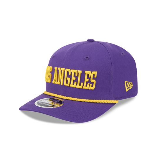 Los Angeles Lakers - 9seventy Stretch-Snap Adjustable Hat New Era