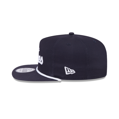Atlanta Braves - Golfer Team Text Snapback Hat New Era