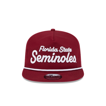 Florida State Seminoles - Golfer Team Adjustable Red Hat New Era