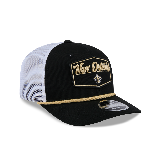 New Orleans Saints - 9Seventy Patch Stretch-Snap Trucker Hat New Era
