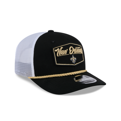 New Orleans Saints - 9Seventy Patch Stretch-Snap Trucker Hat New Era