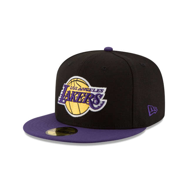 Los Angeles Lakers - NBA 59Fifty 2Tone Fitted Snapback Hat New Era