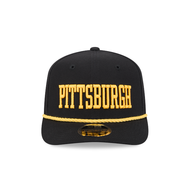 Pittsburgh Steelers - NFL 9Seventy Woodmark Stretch-Snap Hat New Era