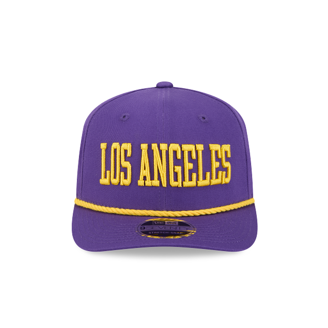 Los Angeles Lakers - 9seventy Stretch-Snap Adjustable Hat New Era